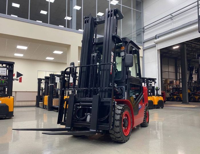 Дизельный вилочный погрузчик ZAUBERG DB35 M #2