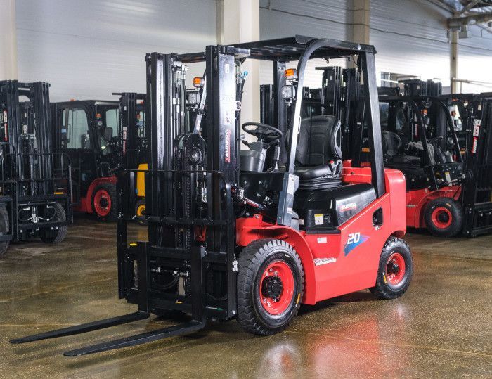 Бензиновый вилочный погрузчик ZAUBERG GB20 #2