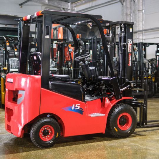 Бензиновый вилочный погрузчик ZAUBERG GB15 #4