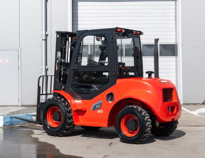 Дизельный вилочный погрузчик ZAUBERG DNN35-X 4WD #2