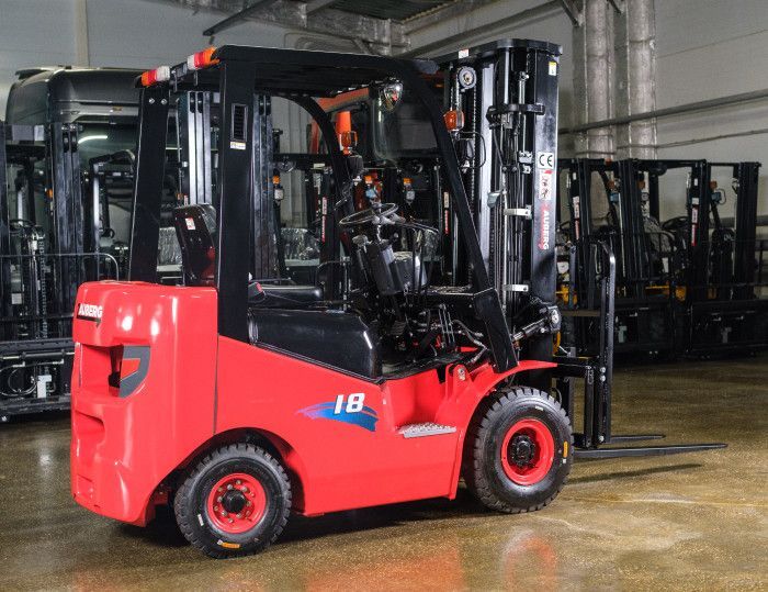 Бензиновый вилочный погрузчик ZAUBERG GB18 #4