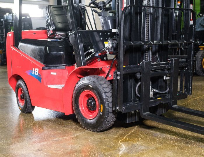 Бензиновый вилочный погрузчик ZAUBERG GB18 #5