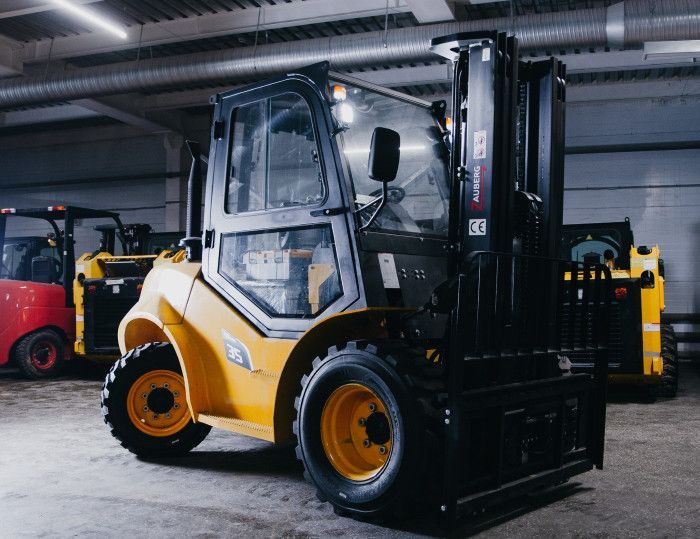 Дизельный вилочный погрузчик ZAUBERG DNN35-X 2WD #3