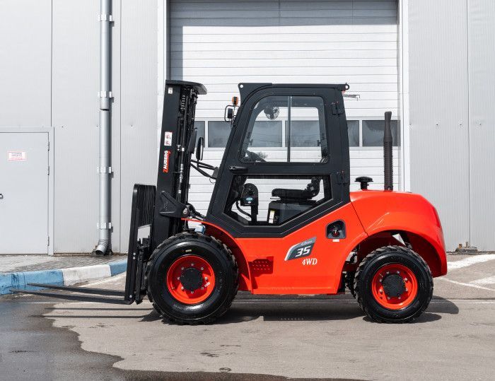 Дизельный вилочный погрузчик ZAUBERG DNN35-X 4WD #4