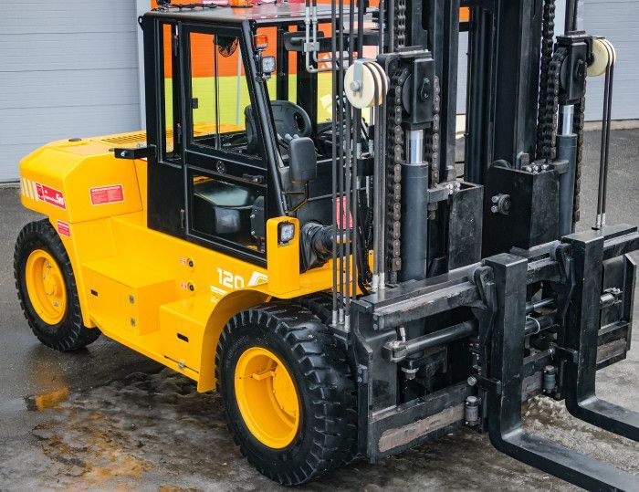 Дизельный вилочный погрузчик ZAUBERG DS120 #5